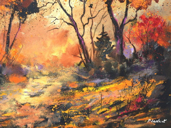 Image 1 of Autumnal trees