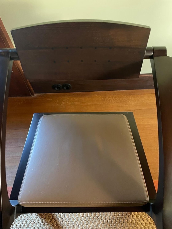 Image 1 of Giorgetti 'Spring' eetkamer/bureauustoel ontworpen puerta Massimo Scolari