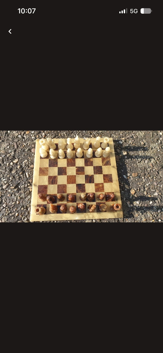 Image 1 of Onyx chess set