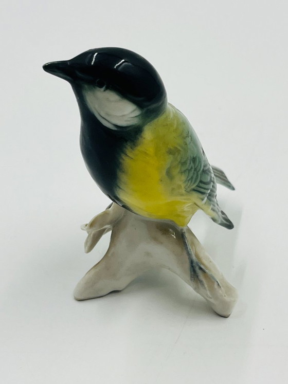 Figurine d'oiseau en céramique, Karl Ens, Objets déco, Jaune (photo 4 sur 10)