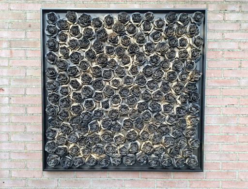 Art sur le mur 1x1 mtr.