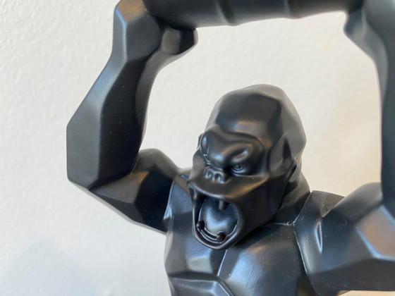 Image 1 of Kong Oil Spirit Noir Black Matte Edition by Richard Orlinski, new 2023