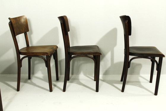 Image 1 of Sedie da pub di Thonet, anni '30, set da 6