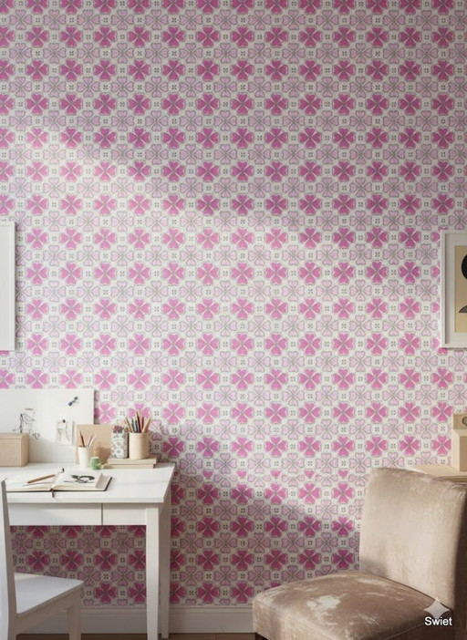 14304 Alegre Papel Pintado Floral Rosa Onszelf Oz7311