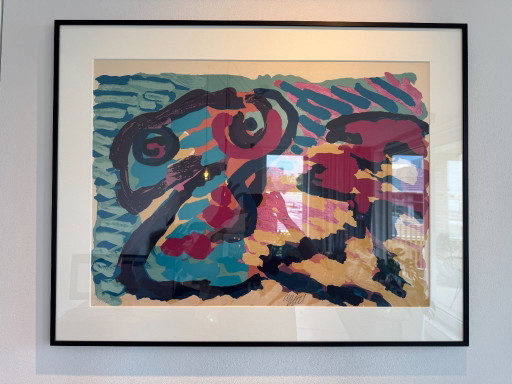 Karel Appel - Snake (Recién Enmarcado)