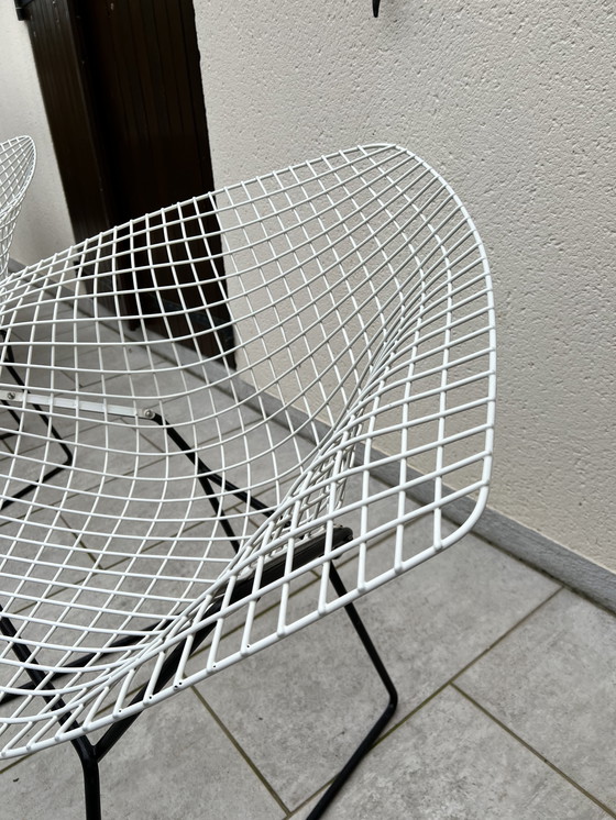 Image 1 of 5 Bertoi Diamond Knoll Armchairs