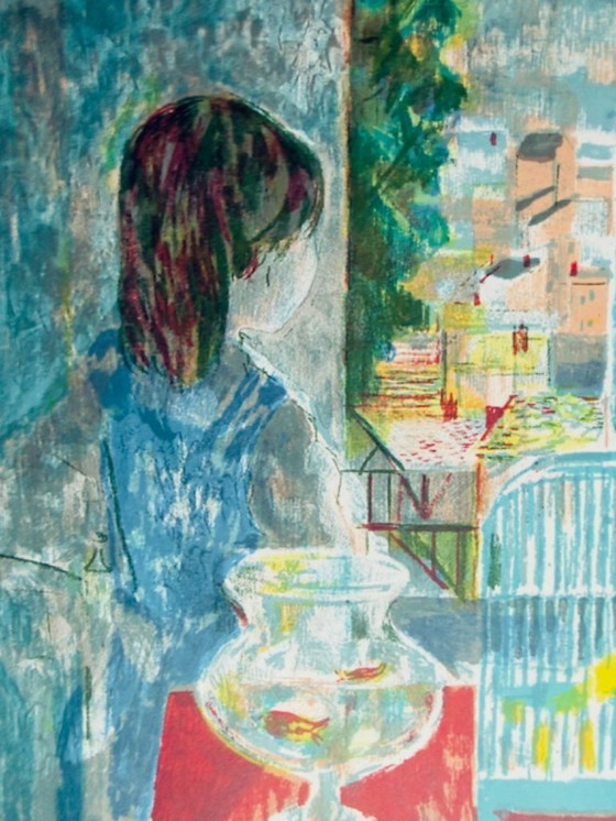 Image 1 of Lithograph by Emilio Grau Sala