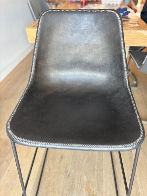 Sol y Luna Barhocker schwarz. 5 Stücke