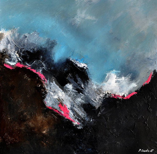 Surf rosa – kunst, Canvas