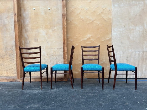 Image 1 of 4 sedie da pranzo vintage Cees Braakman per Pastoe