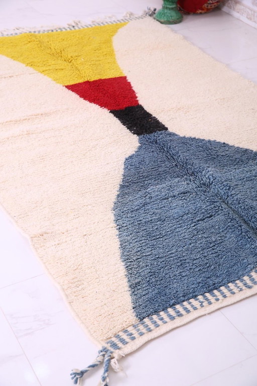 Tapis marocain artisanal en laine 250cmx150cm