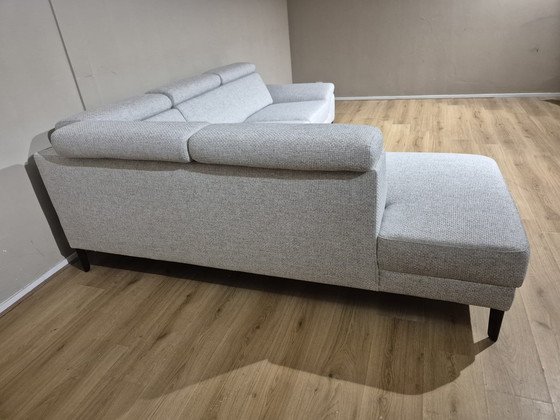 Image 1 of Montel Modena - Canapé d'angle - NEUF - Gris - Tissu