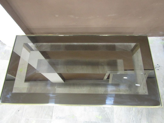 Image 1 of brass coffee table