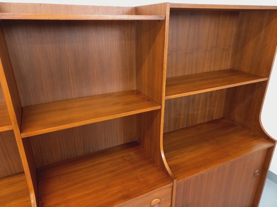 Image 1 of Scandinavian vintage 3-piece teak bookcase from the 60s