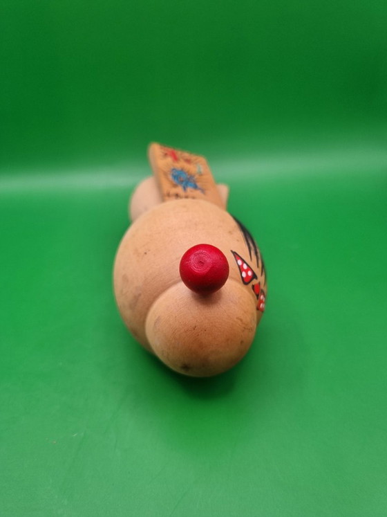 Schöne Namahage Kokeshi von Sogen – Dekorative Objekte, Holz (photo 5 of 6)