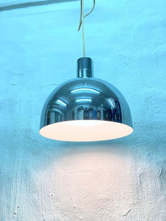 Image 1 of Lampada a sospensione dell'era spaziale italiana di Sirrah Design Franco Albini Franca Helg