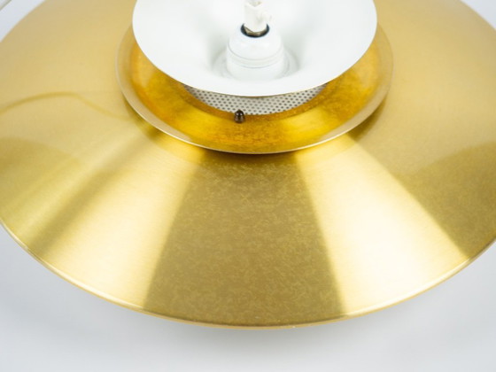 Danish Vintage Roma2 Pendant Lamp by Junge, 1980s – Aluminium (photo 5 of 9)