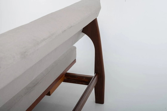 'Model 470' Daybed sofa by Hans Bellmann for Wilkhahn, Germany 1960s – 3-5 seaters, Velvet, Scandinavian (photo 9 of 11)