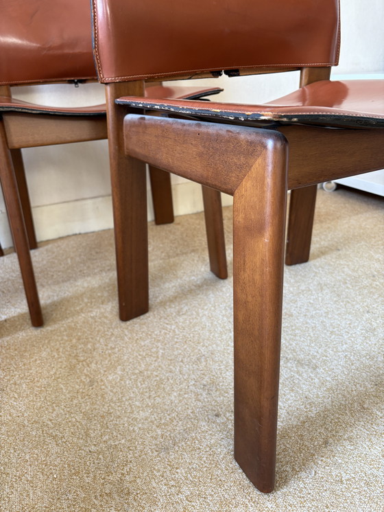 Image 1 of 4 Afra & Tobias ScArpa-Lederstühle