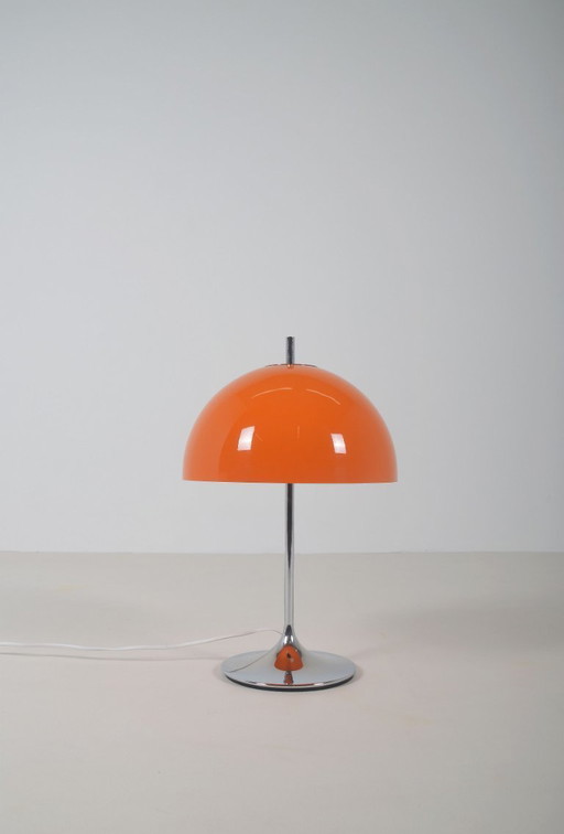 Vintage bureaulamp ontworpen door Frank Bentler voor Wila, jaren '60
