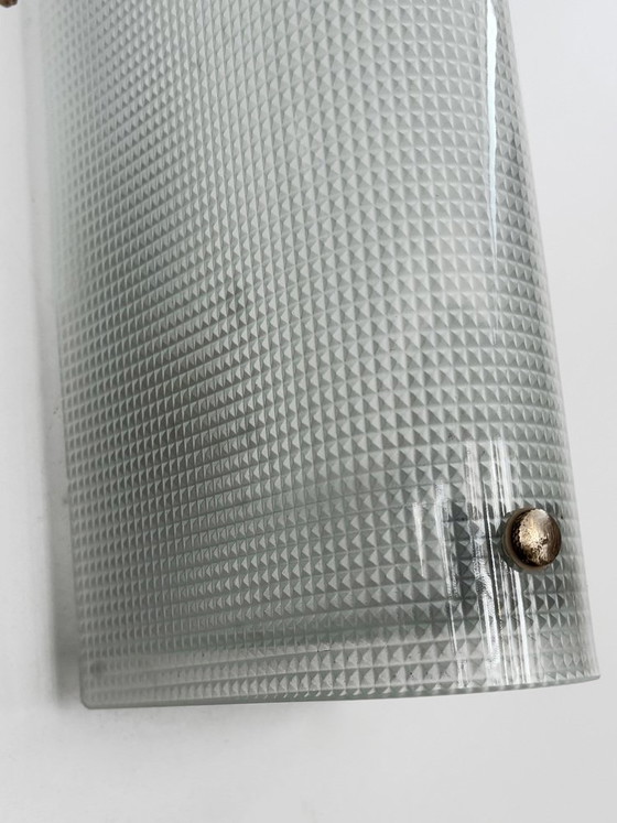 Glass Wall lights, Italy, 1950s, set of 2 – Metal (photo 14 of 14)