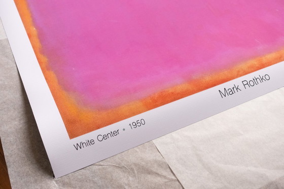 Image 1 of Weißes Zentrum (Gelb, Rosa und Lavendel auf Rosa) 1950 - Mark Rothko - 70 × 100 cm