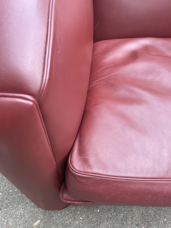 Image 1 of Édition limitée : 2 fauteuils club design italien - Tabarin Poltrona Frau