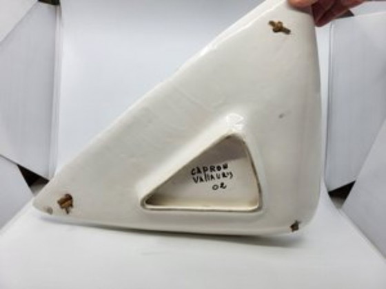 Image 1 of Roger Capron XXL ceramic bowl Vallauris Côte-d'Azur France 1950