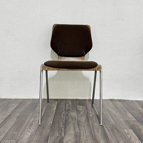 Image 1 of Carlo Ratti – Essgruppe, 4 Stühle, 1970er Jahre