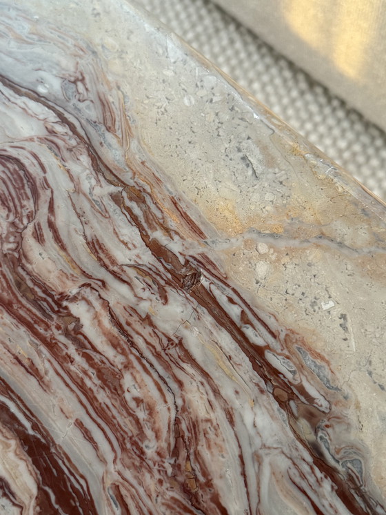 Image 1 of Vintage marmeren salontafel, Italië 1970