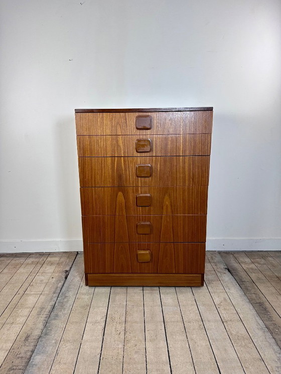 Image 1 of Vintage Scandinavische ladekast, jaren 60