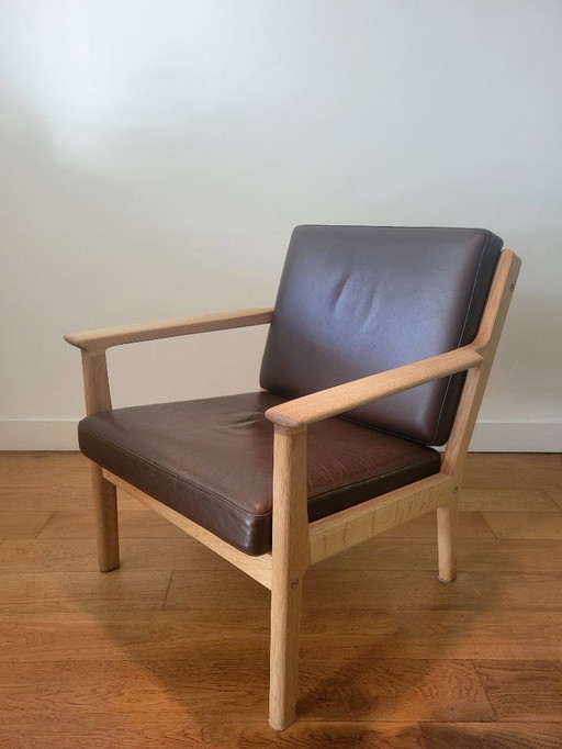 Vintage GE 256 Sessel von Hans J. Wegner für Getama