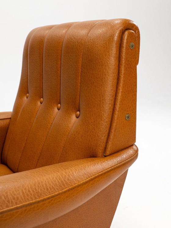 Image 1 of Italienischer Sessel im Stil von „Lady“ von Marco Zanuso für Arflex, 1950er Jahre