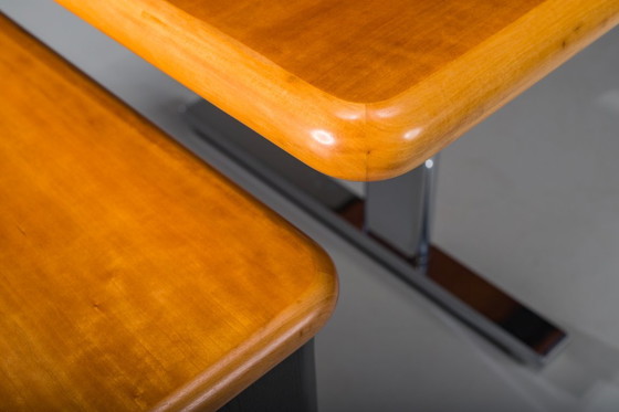 Image 1 of Ensemble de bureau de Walter Knoll / Wilhelm Knoll, Allemagne, années 1970, ensemble de 3 pièces