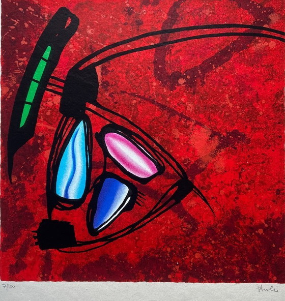 Image 1 of Serigrafía de Werner Pantki