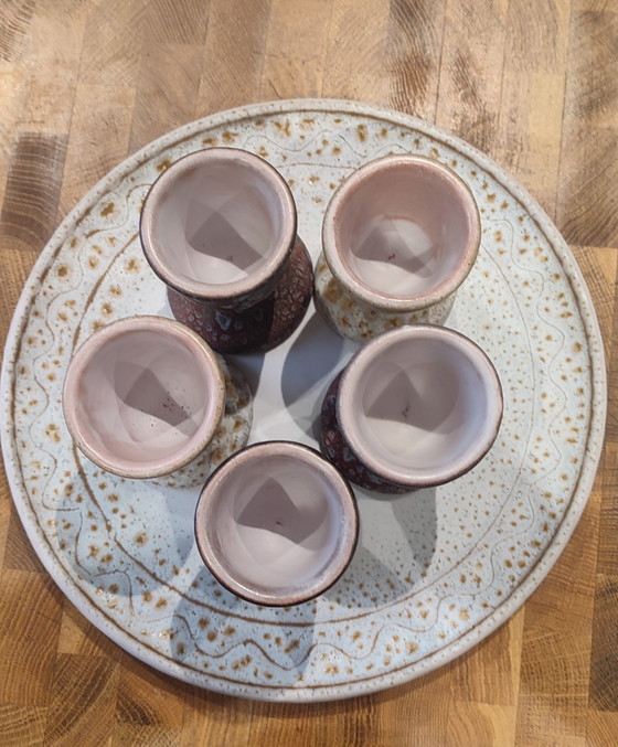Set di uova in ceramica vintage di Jean Austin – Jean Austruy, Accessori da tavola (photo 12 of 15)