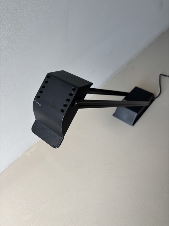 Vintage Postmodern Table Lamp 'Halostar' By Osram, Germany 1980s – Metal, Plastic (photo 6 of 12)
