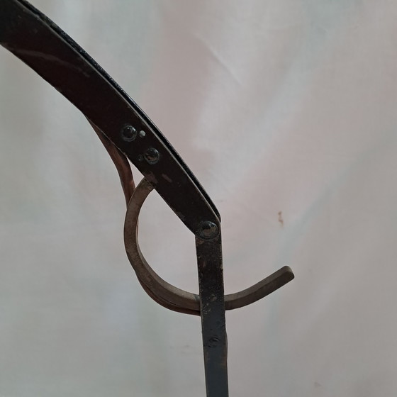 Image 1 of Schaco G1285 Notarlampe, zweiarmig, Emaille-Schirm aus den 1920er Jahren