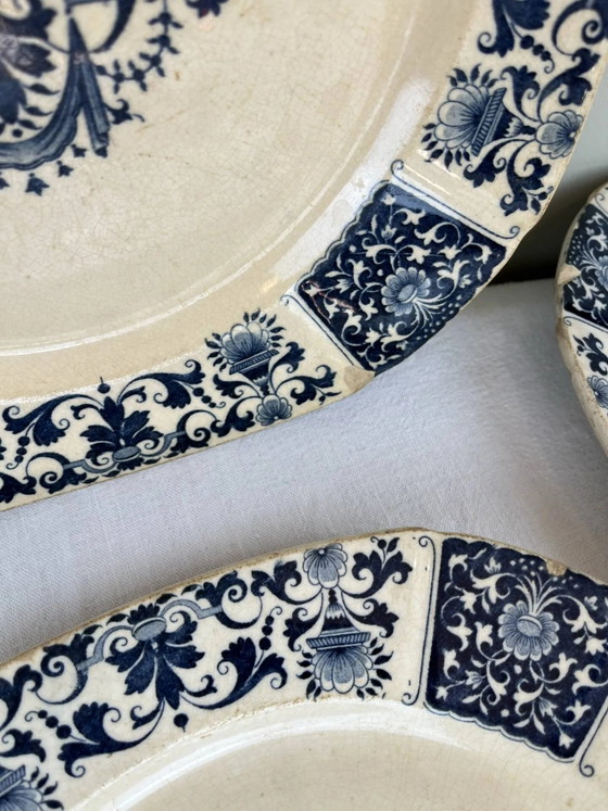 Antiker Teller aus dem späten 19. Jahrhundert. – Geschirr, Porcelain (photo 10 of 15)