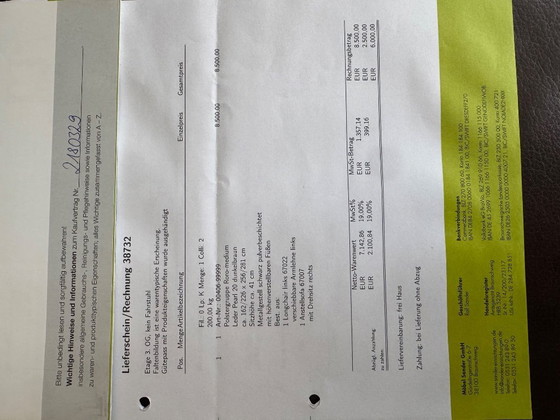 Image 1 of Brühl Roro Medium 3-Seater Leather Pearl Dark-Brown