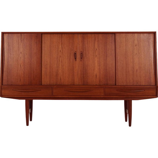 Aparador vintage escandinavo de teca, 1970