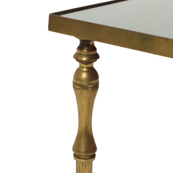 Brass Side Table Plant Table Maison Jansen France (photo 9 of 20)
