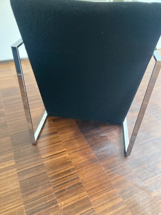 Image 1 of Fauteuil Arco Spine - Burkhard Vogtherr (Feutre et Cuir)