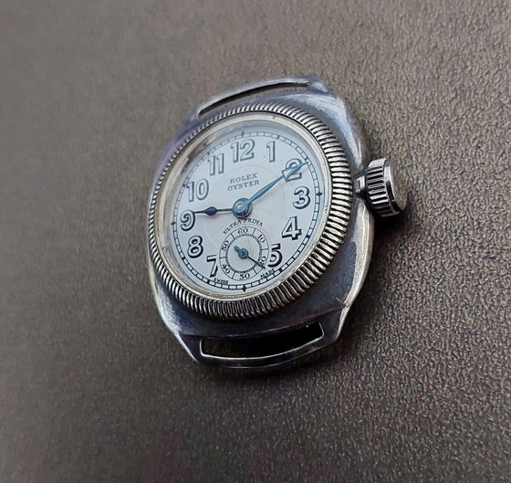 Rolex Oyster 1925 Antike Uhr – Dekorative Objekte, Glas, Metall (photo 6 of 6)