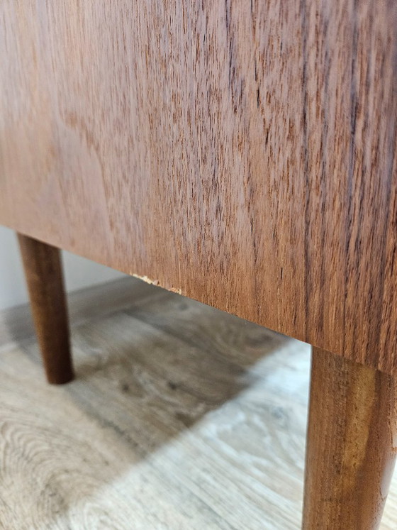 Image 1 of Sekretär / Teakholz-Frisiertisch, dänisches Design, 1960er Jahre.