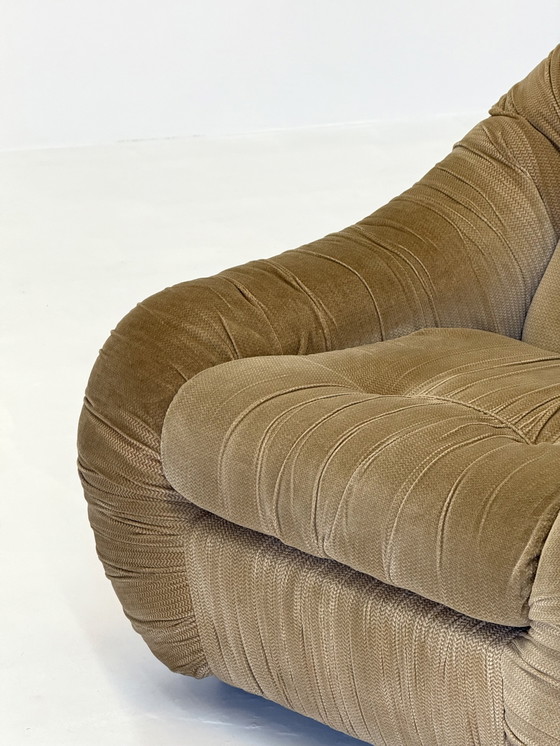 Image 1 of Fauteuil Capriccio en beige par George Bighinello pour Eurosalotto