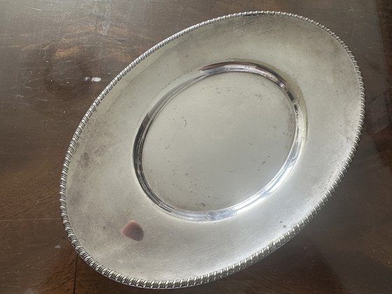 Image 1 of Norton & White EPNS Manchester 21 cm / 14 cm Verzilverd Zak Dienblad