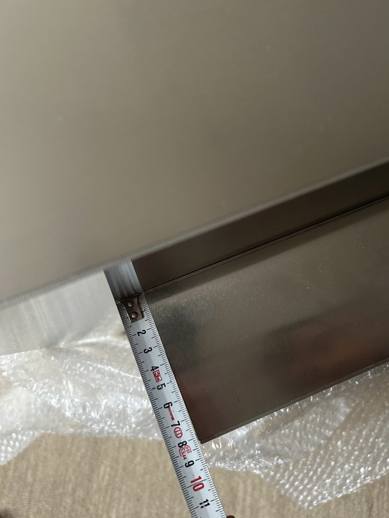 Image 1 of Silver Minimalist designer coffee table