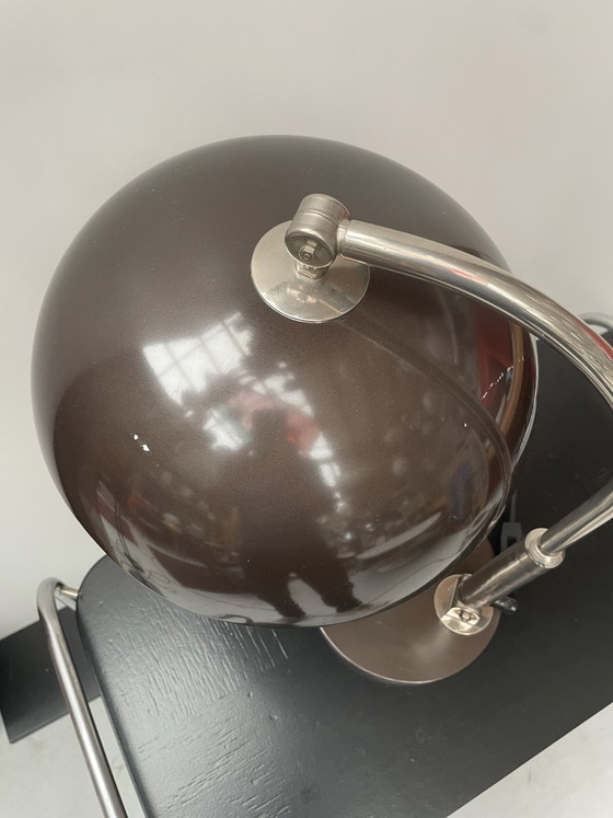 Lámpara de escritorio Hala, modelo 144, década de 1970. – Lámparas de escritorio, Metal, Chrome (photo 5 of 9)