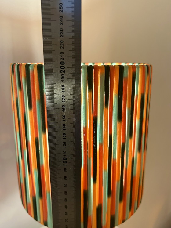 Image 1 of Lámpara de mesa estilo Pop Art - apta para uso exterior - reciclada - inalámbrica